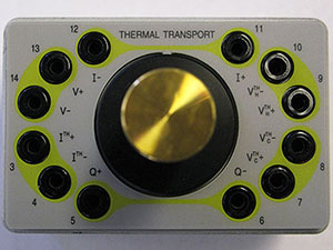 Discovery Teaching Labs - Thermal Transport of Nickel Alloy, Semiconductor
and Lanthanide Samples
