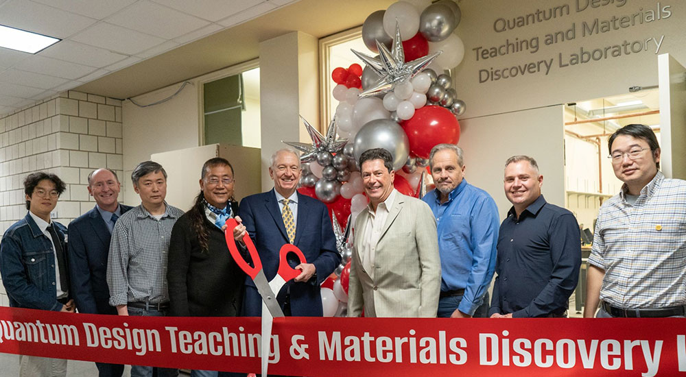 Quantum Design Celebrates Grand Opening Ceremony at Stony Brook University